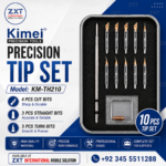 Kimei KM-TH210 Precision Tip Set Professional Mobile Repairing Tip Set (10PCS)