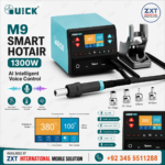 QUICK M9 Smart AI Voice Control 1300W Hot Air Rework Station for Mobile Repair